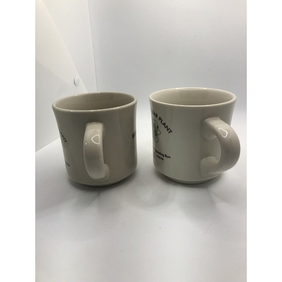Farley Nuclear Plant coffee mugs lot of 2 2000 And 1996 Mike New - Picture 2 of 7